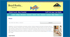 Desktop Screenshot of boydrealty.com